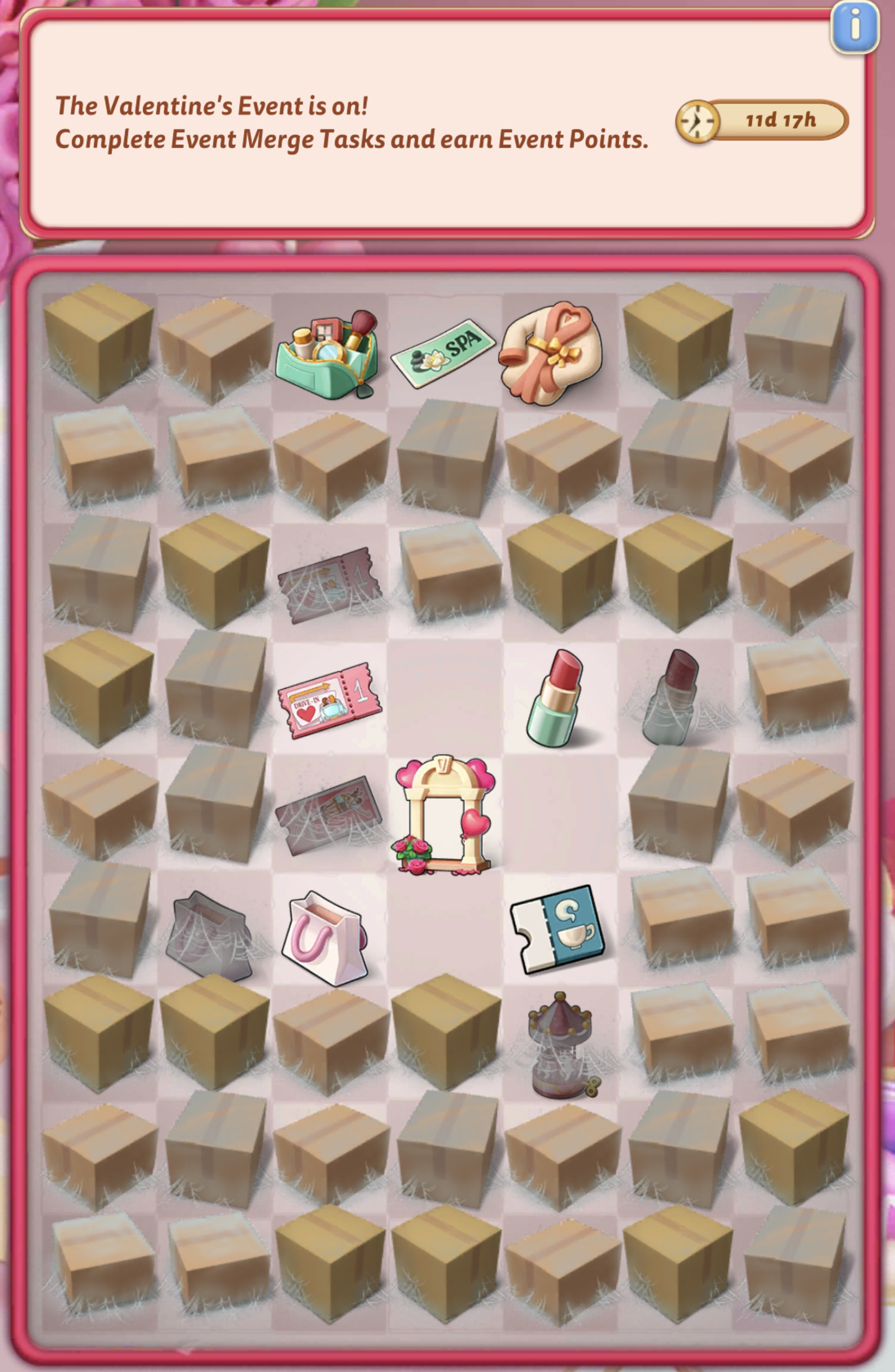 Merge Mansion 2023 Valentine’s Event Item List Guide Stuff!